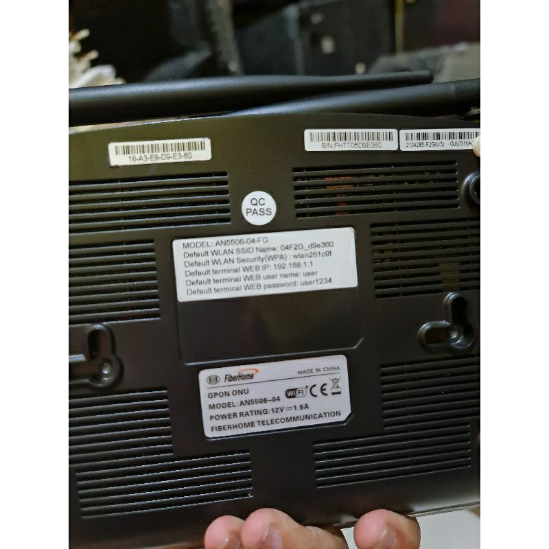 fiberhome batik hitam Gpon ont