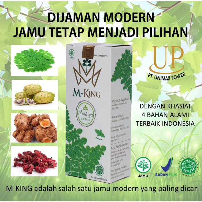 M King Moringa Obat Tetes Herbal Original