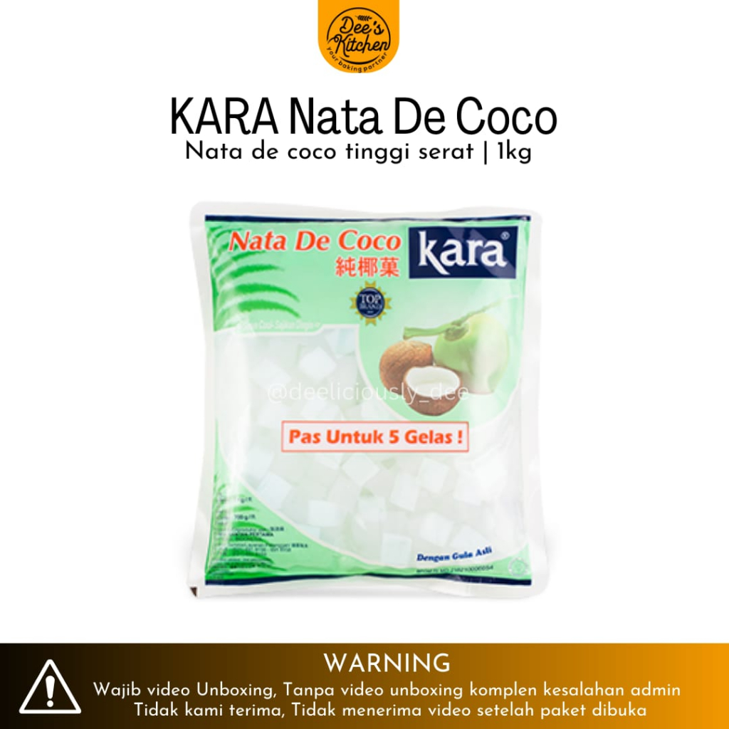 

Kara Nata De Coco dadu 1kg