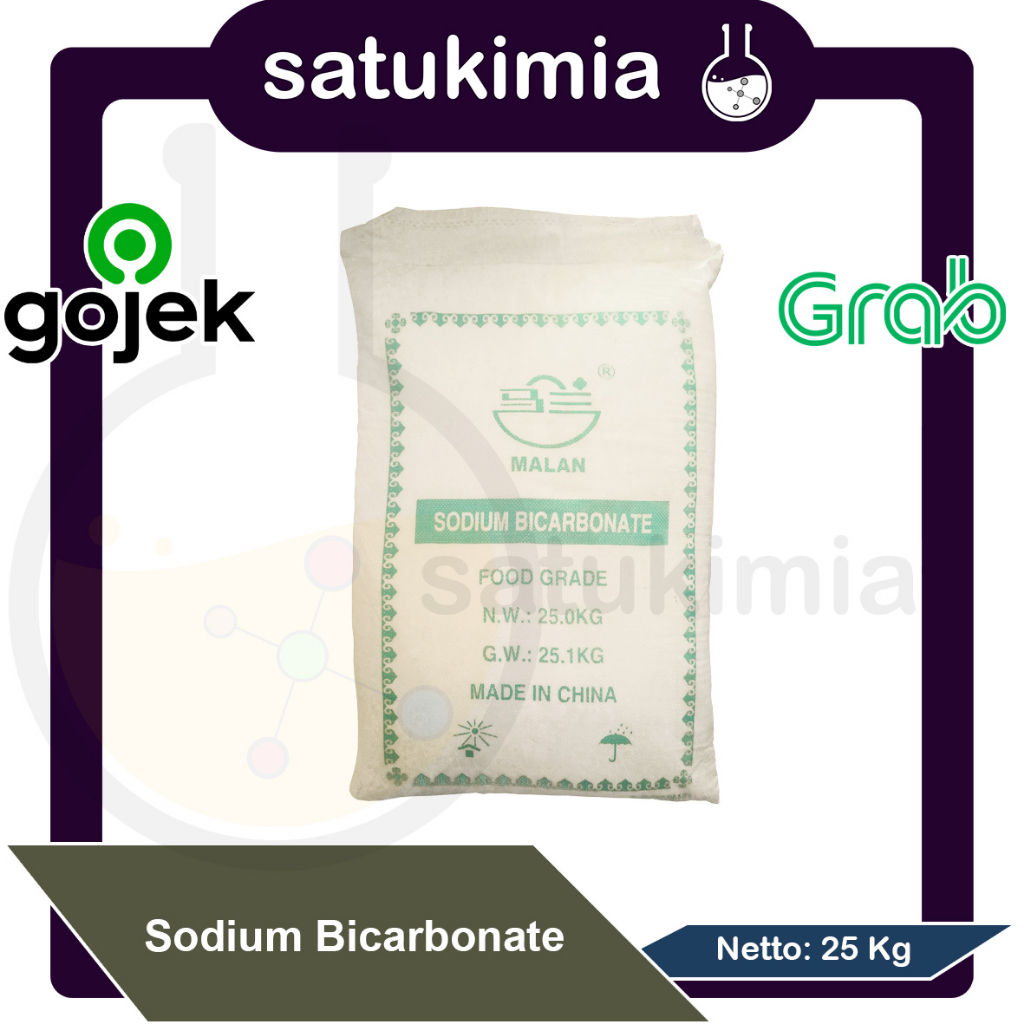

(Gojek Instan Only)Sodium Bicarbonate / Soda Kue / Baking Soda - 25 KG