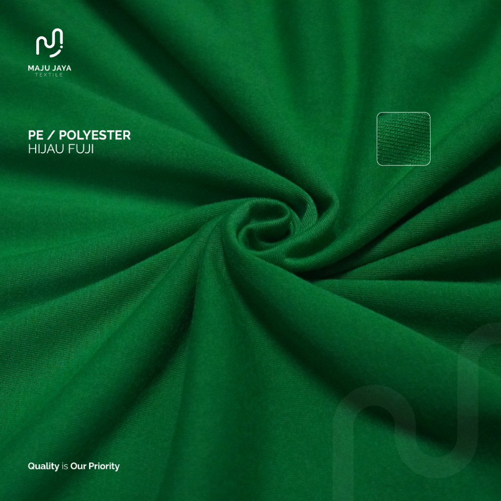 MAJU JAYA TEXTILE - Kain PE 40s 45" DK / Bahan Kaos Polyester 40s 45" Double Knitting - Warna Spesia