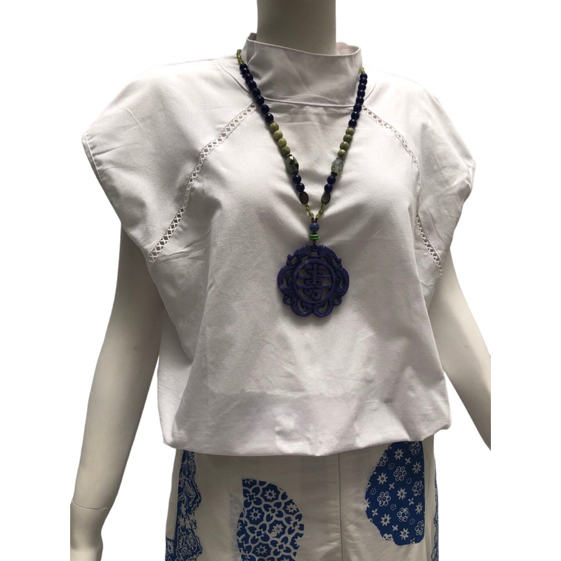 SALE Atasan Blus wanita linen rami