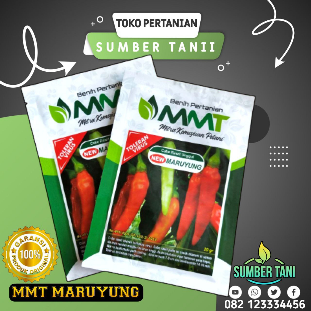 BENIH CABAI RAWIT UNGGUL NEW MARUYUNG 10 GR MMT