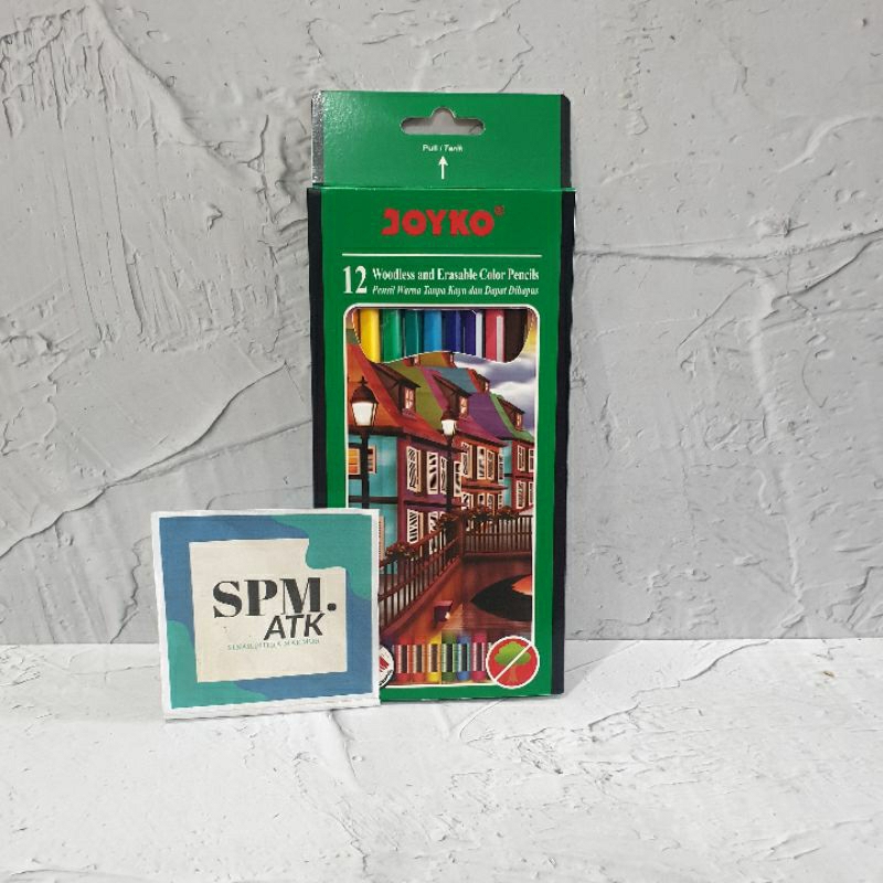 

Mi Pensil Warna Joyko 12w CP-109 Erasable
