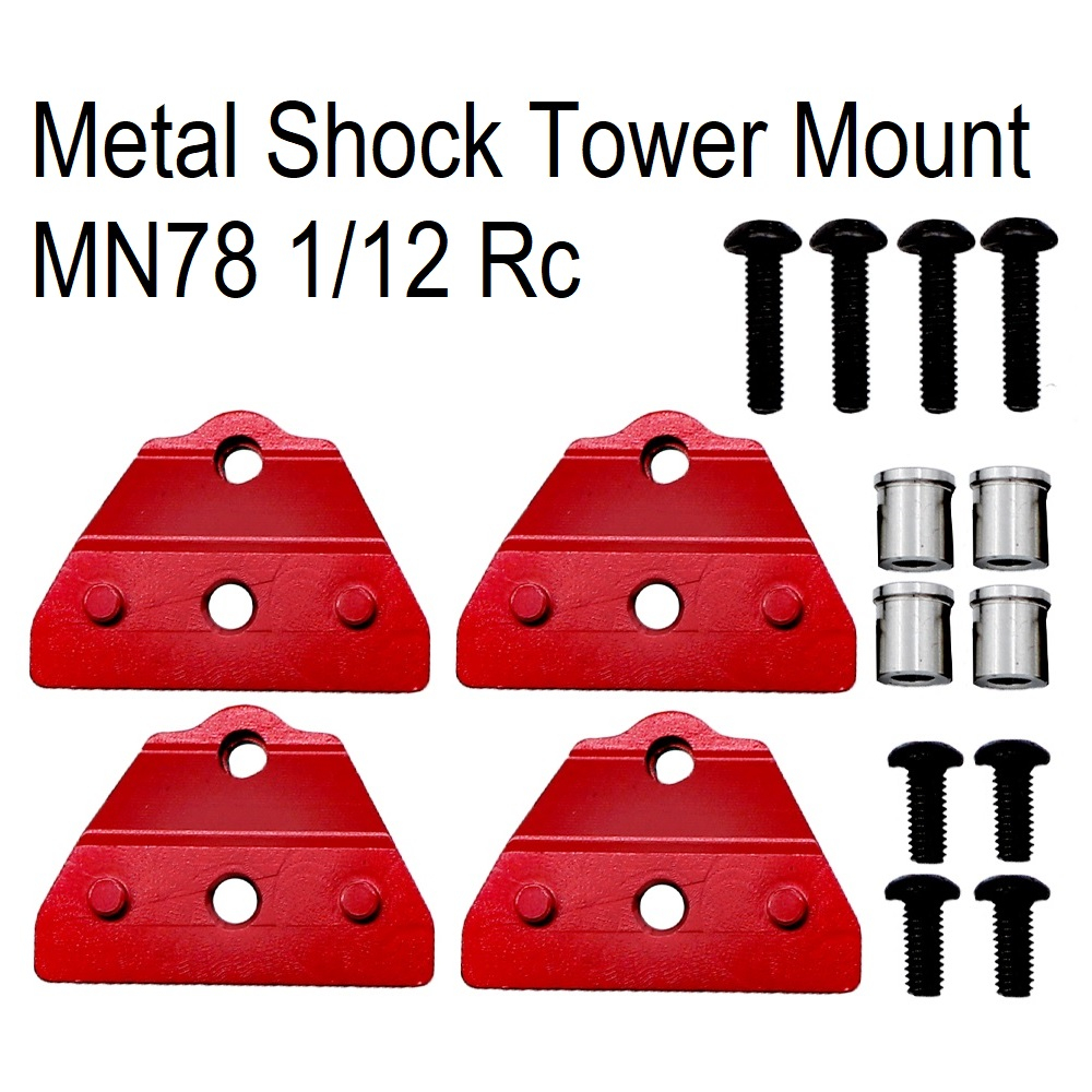 Upgrade Metal Shock Tower Mount MN78 Cherokee 1/12 Rc Crawler Car MN 78 MN-78