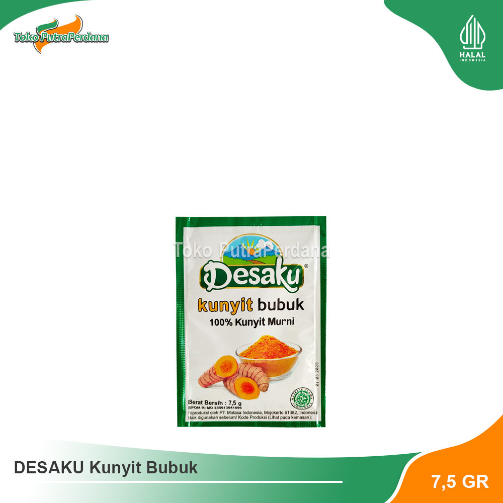 

DESAKU Kunyit Bubuk 7,5gr (1 Pcs)