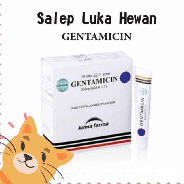 Salep Luka Kucing Anjing Ampuh Aman Hewan Genta