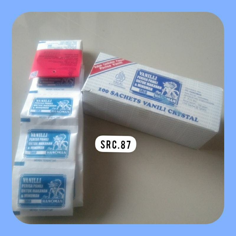 

VANILLI BUBUK cap Hanoman SOLO 1 Pack isi 100 pcs