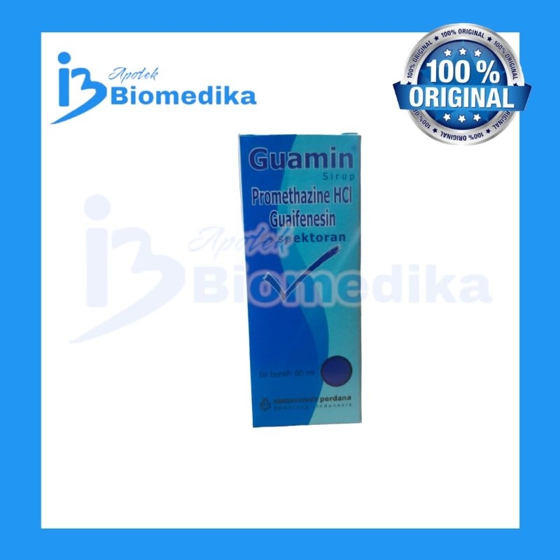 GUAMIN SIRUP 60ML obat batuk