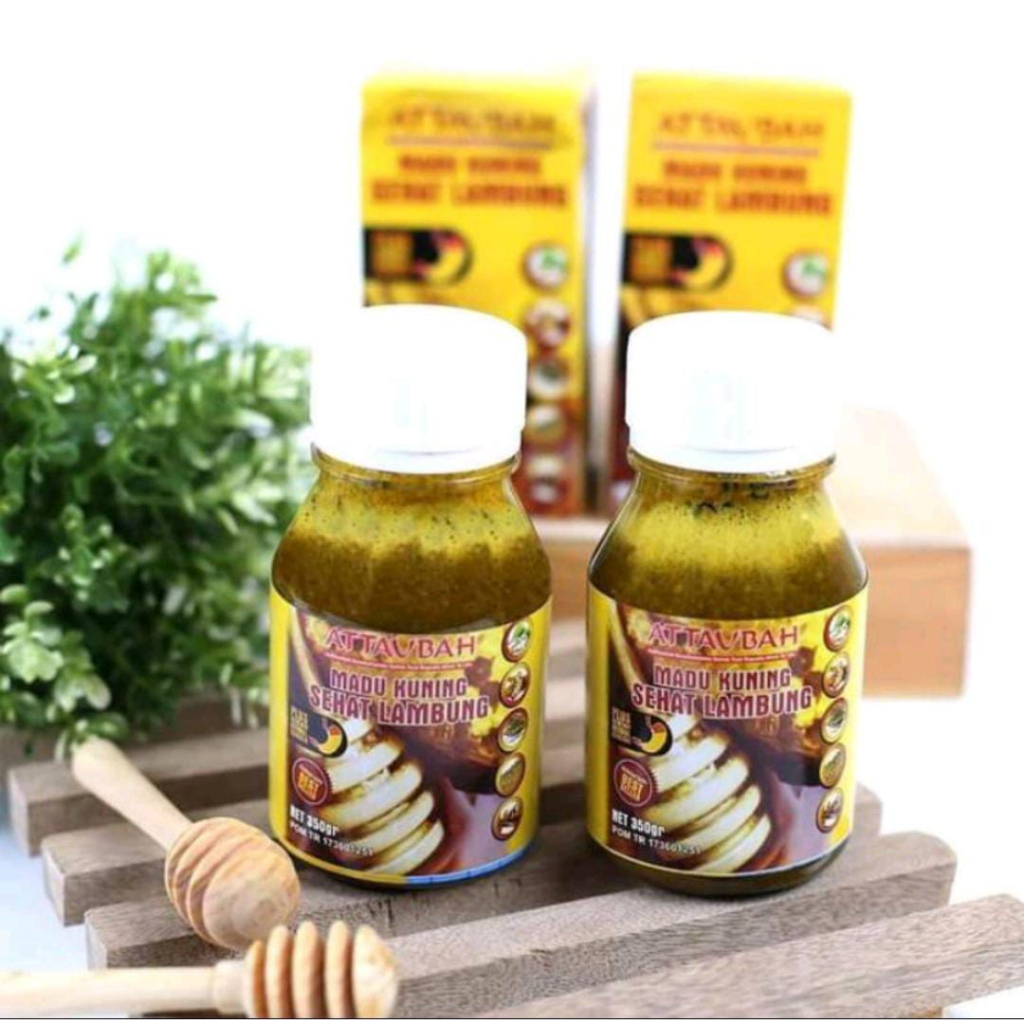 

Madu Kuning Sehat Lambung Attaubah 350 Gram ORIGINAL