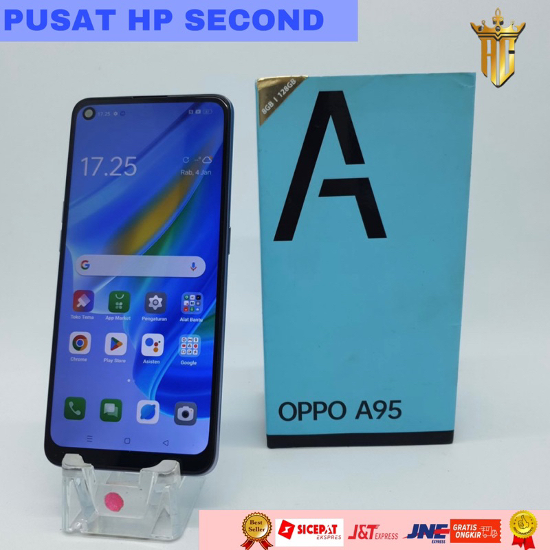 OPPO A95 8/128 SECOND ORIGINAL MURAH RESMI BERGARANSI