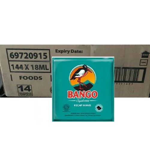 

Bango Kecap Manis 25 gr @ Karton / 144 pcs