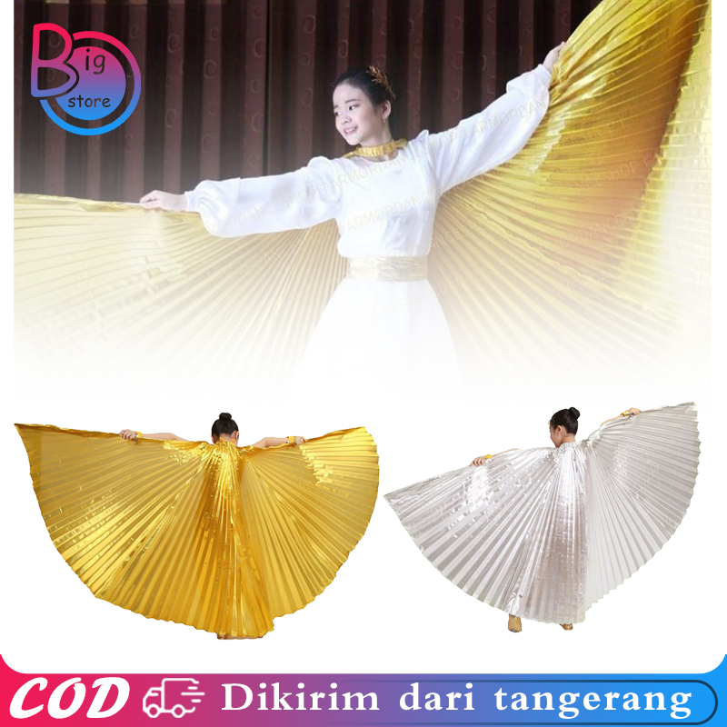 Kostum Sayap Anak Sayap Tari Penari Sayap Malaikat Gold Silver Sayap Malaikat Anak Sayap Kerub Belly