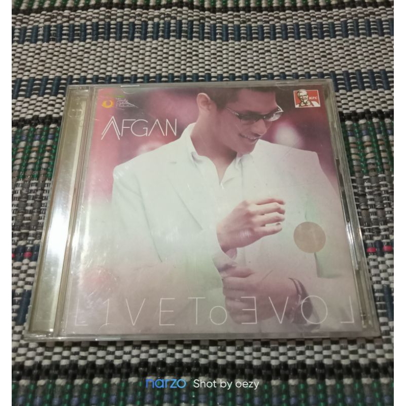 Kaset CD Afgan - live to love