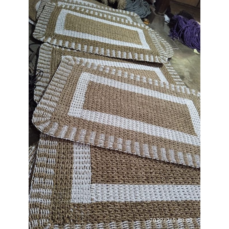 Rug Seagrass Kotak 150x100cm / Karpet Tikar Anyaman