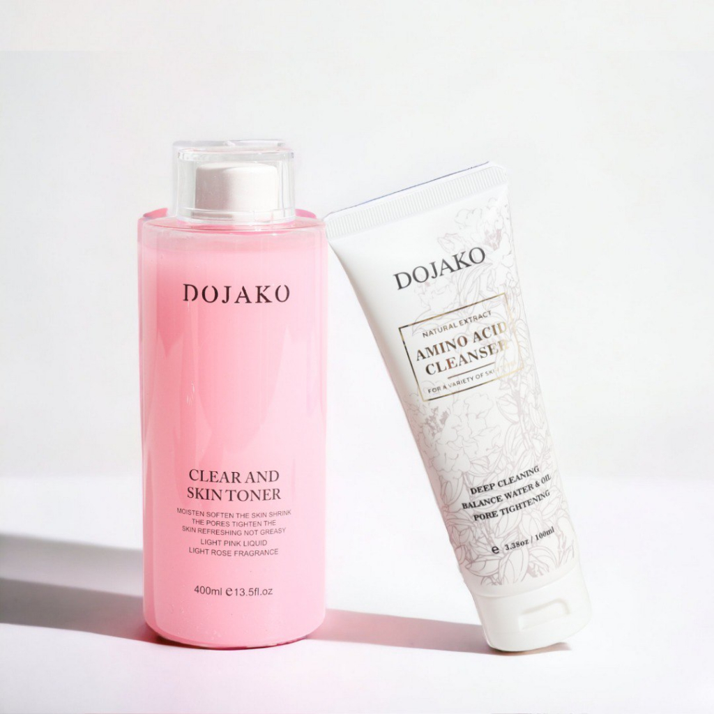 PAKET HEMAT TONER + FACIAL FOAM DOJAKO IMPORT