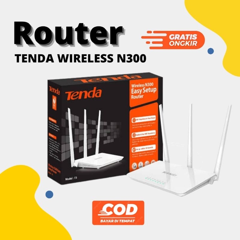 Router Tenda Wireless N300
