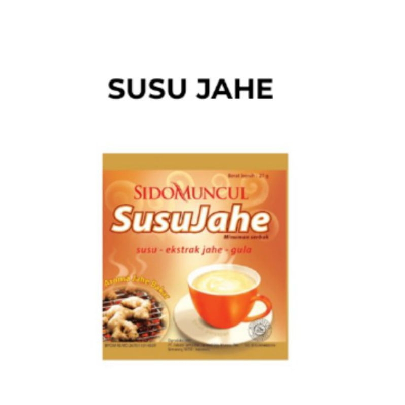 

Susu Jahe isi 10 saset