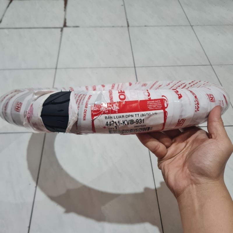 100% ORIGINAL Ban Luar Non Tubeless 80/90-14 Federal AHM