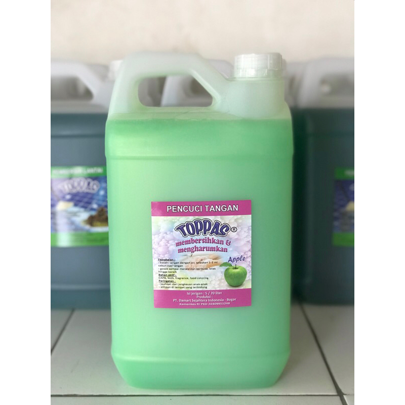 Sabun cuci tangan aroma apel 5 liter