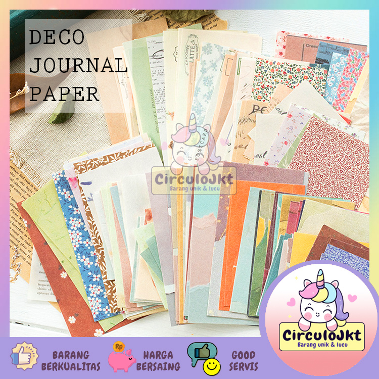 

Paper Pack Deco Pack Journalling Kit DIY Yanji Art Deco Pack Sticker Scrapbooking Diary Kit