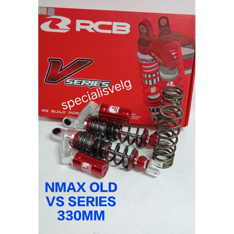 SHOCKBREAKER SHOK TABUNG ORIGINAL RCB VS SERIES 330MM SINGLE CLIK NMAX OLD NMAX LAMA. SHOCK SKOK SOB