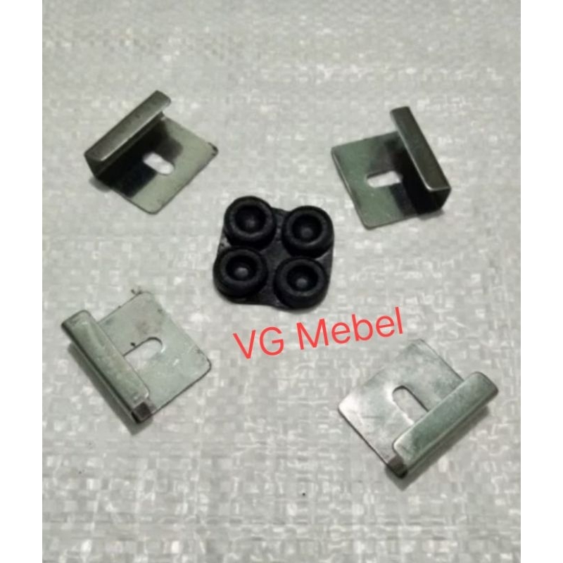 Plat Klem Kaca Cermin Wastafel / Asahi / Kelem Penjepit Kaca Wastafel