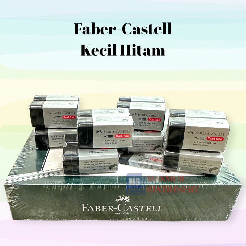 

Penghapus Faber Castell DUST-FREE Kecil Hitam (Pcs)