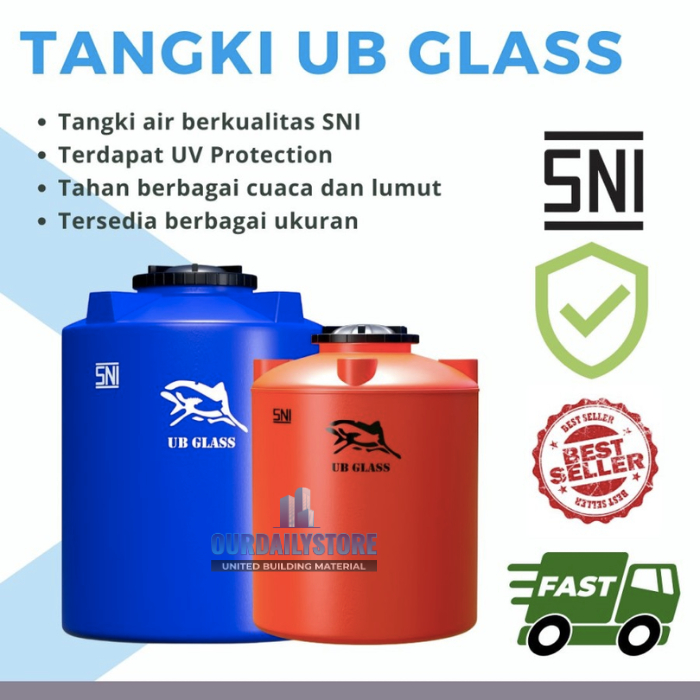Tangki / Toren Air 500 liter TP 550 Tandon Air Murah Berkualitas
