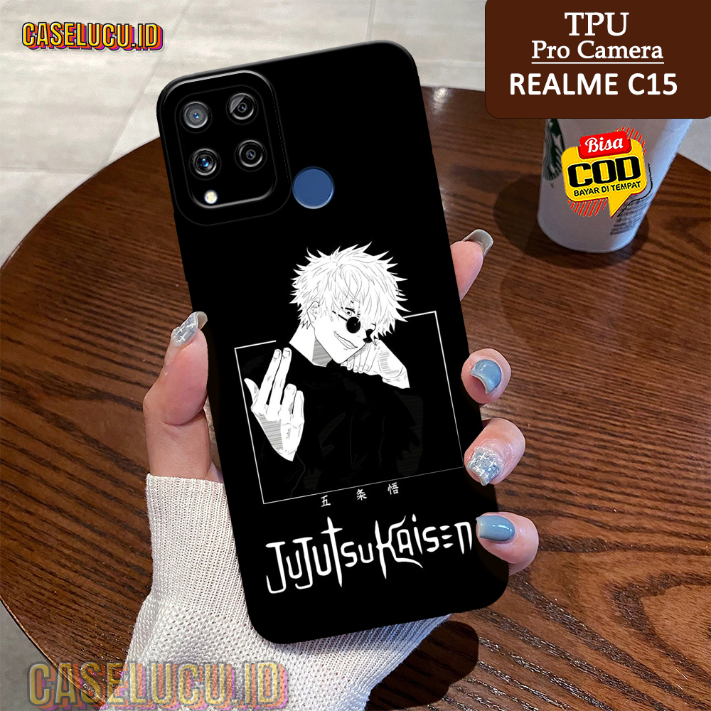 Casing Hp Realme C15 Terbaru - Fashion Case Anime - Case Realme C15 - Soft Case Hp Realme C15 - Kesi