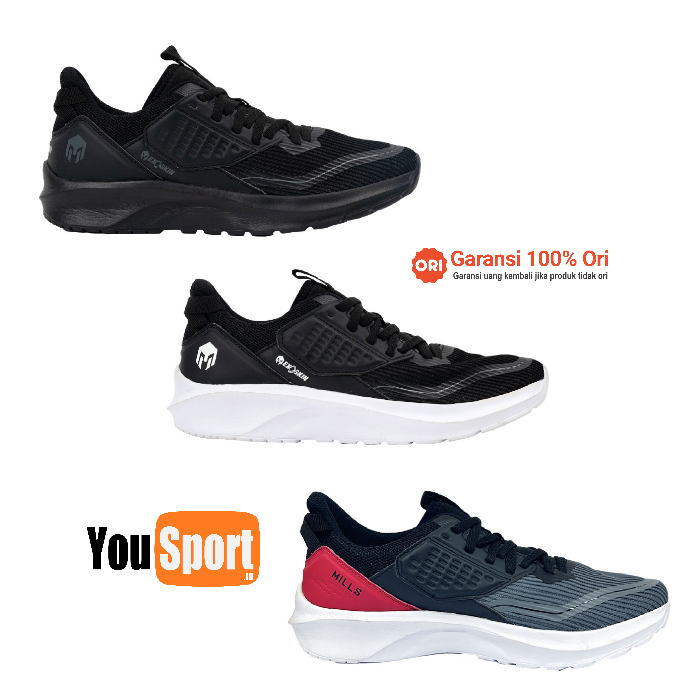 MILLS Sepatu Running Evander | Lari
