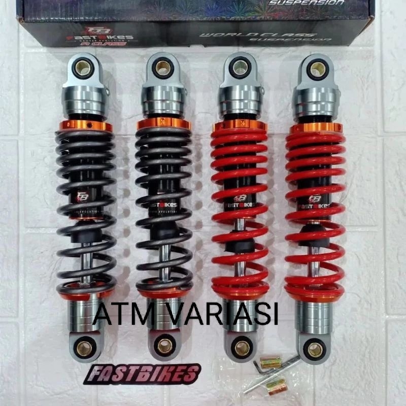 SHOCKBREAKER SHOCK BELAKANG NON TABUNG FAST BIKES MODEL KTC RAZOR UK 340 / 320 / 280 UNTUK MOTOR BEB
