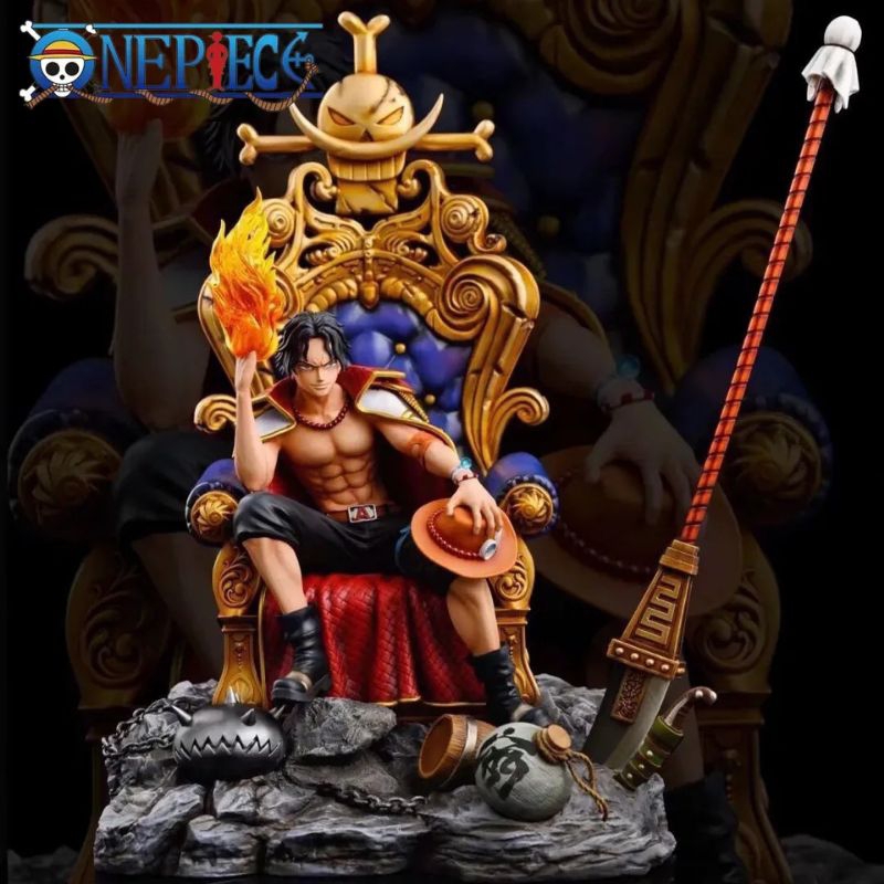 Action Figure One Piece Portgas D Ace Whitebeard Pirate