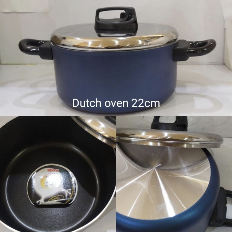 NEW DUTCH OVEN 22CM TEFLON MAXIM EXPORT