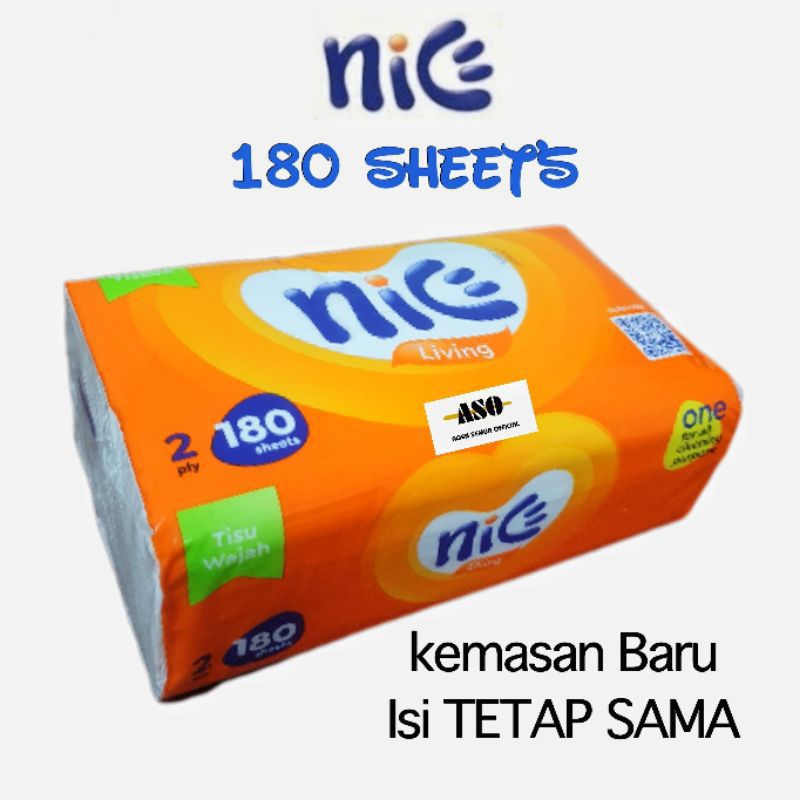 tisu nice 180 sheets