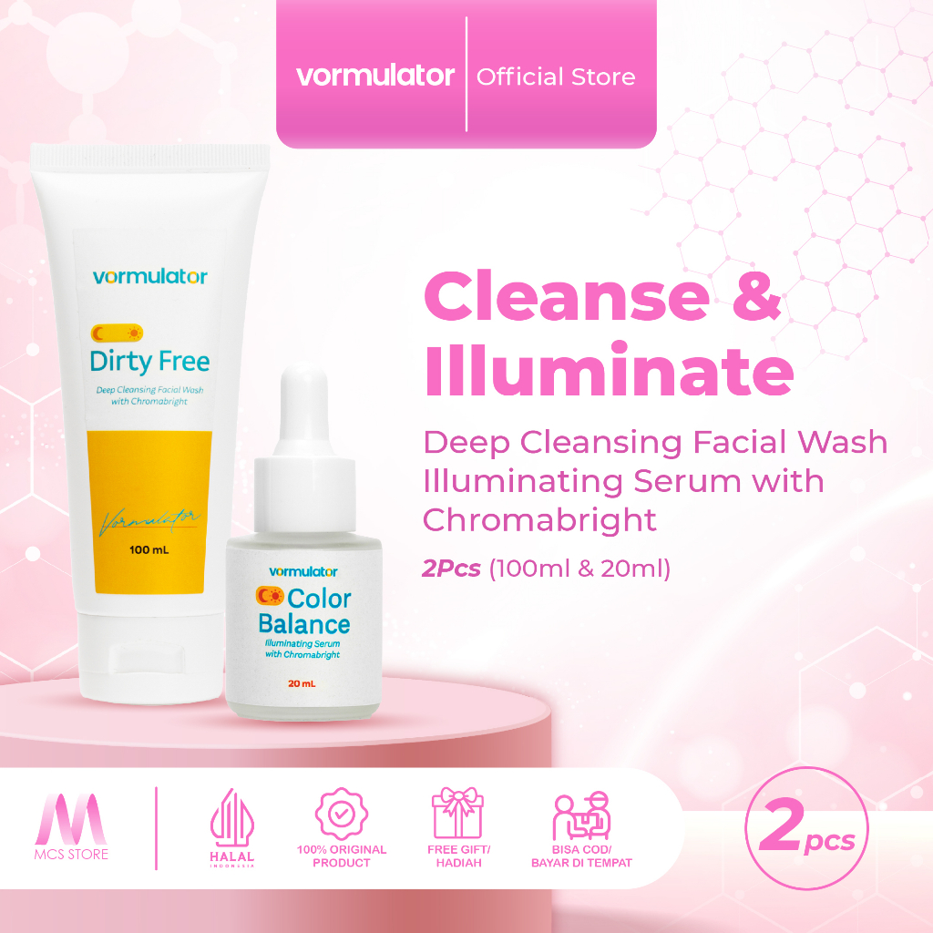 MCS Store - Facial Wash & Serum Cleanse Illuminate
