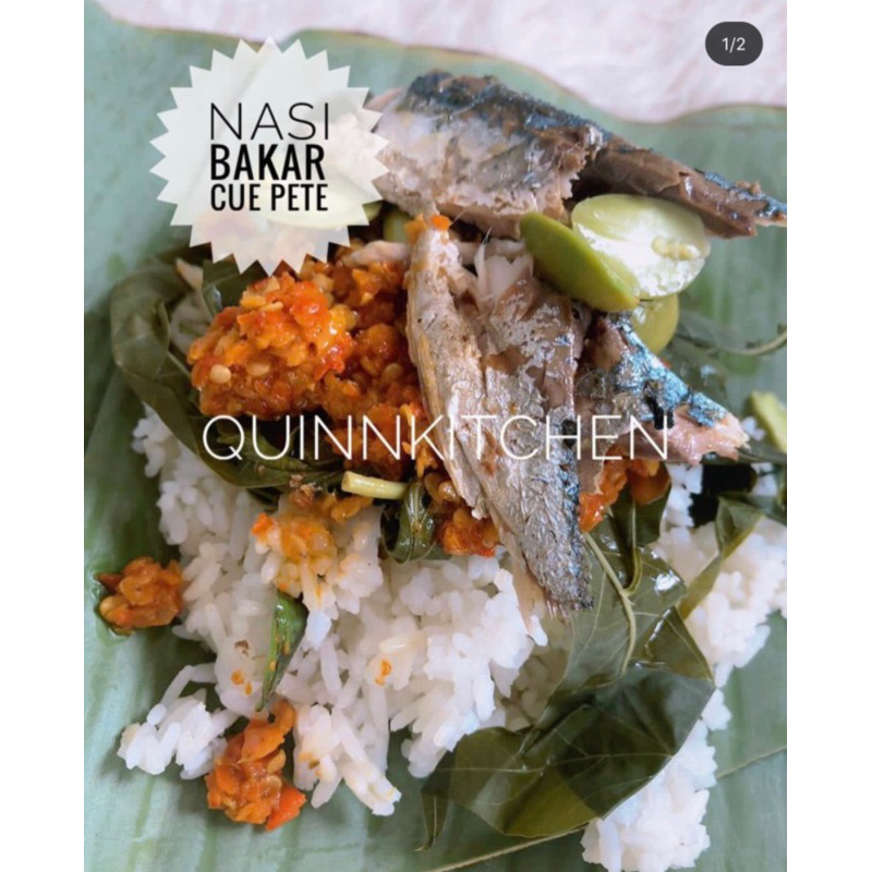 

Nasi Bakar 2 Topping CUE Quinn Kitchen