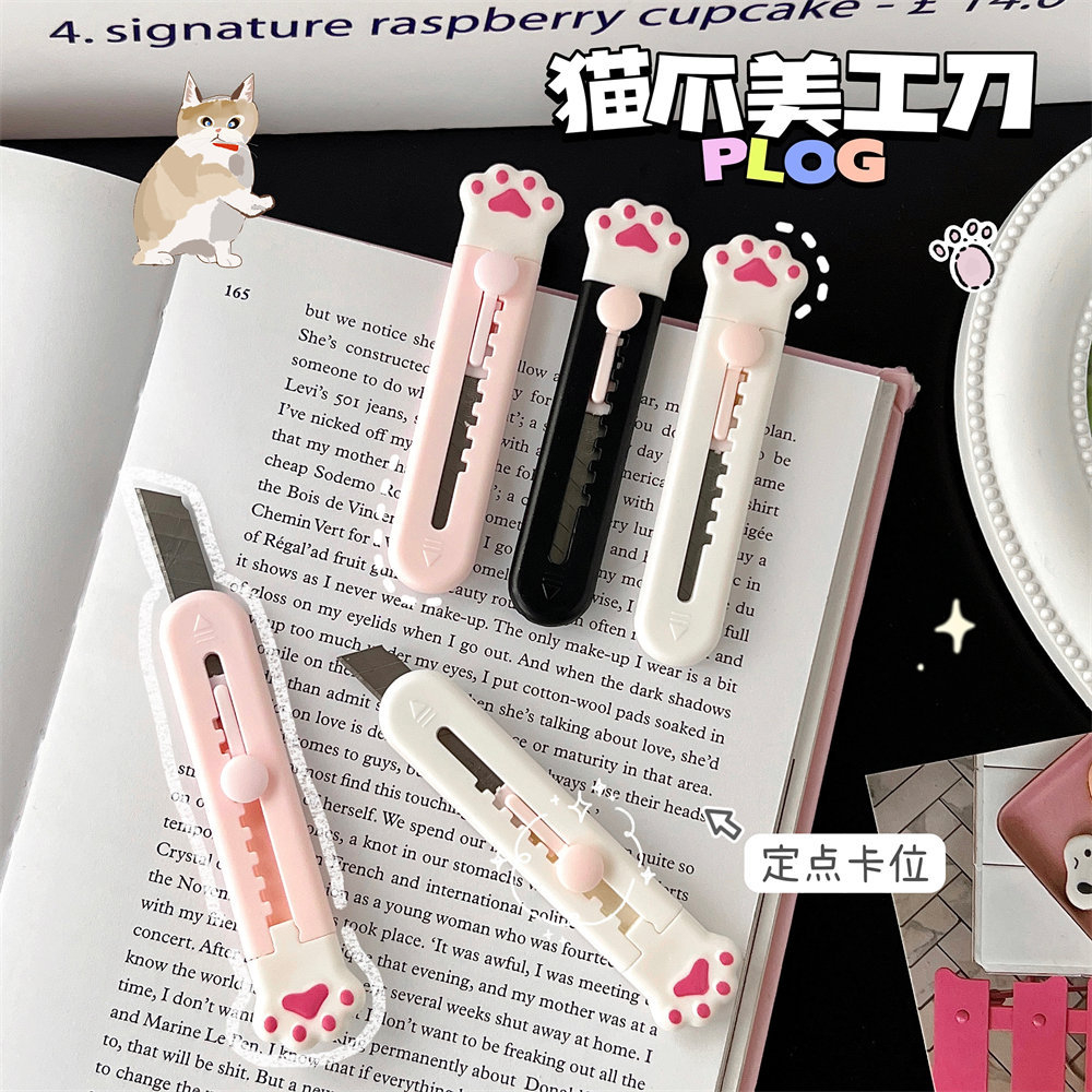 

Mini Cutter Karakter Lucu Sanrio / Cutter Mini Sanrio / Cute Cutter Paw / Pemotong Kertas