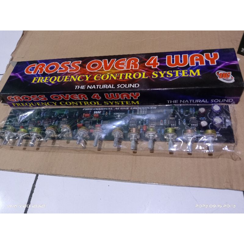 Kit crossover aktif 4 way