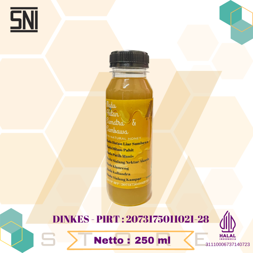 

Madu Putih Sumbawa Asli Murni 100% - Isi 250ml