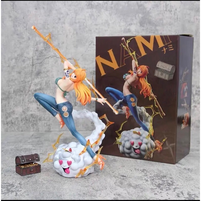 Action Figure/Statue OnePiece Nami Zeus Thunderbold Tempo