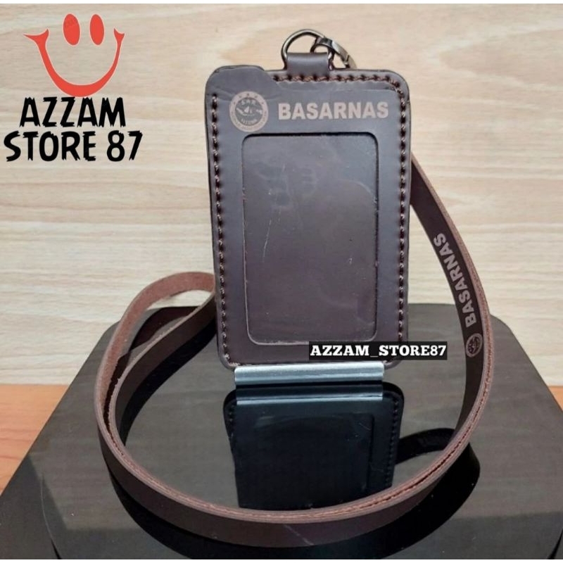 

ID Card Holder Tali Lanyard Name Tag Logo BASARNAS SAR