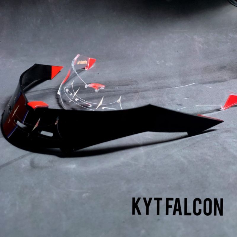 SPOILER HELM KYT FALCON FR / FALCON 2