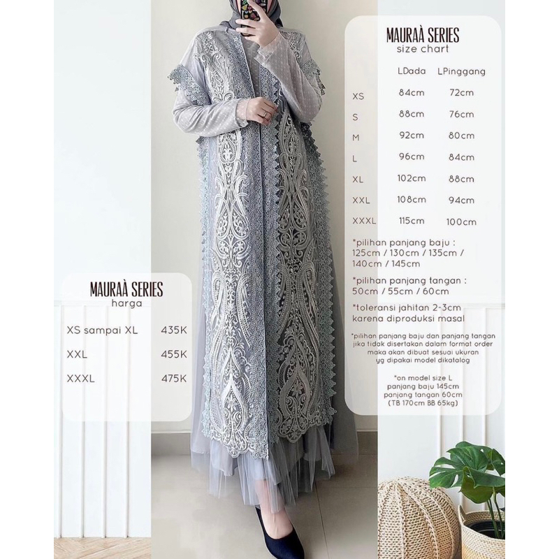 Oneset RAYAPARI INDONESIA MAURAA SERIES (preloved)