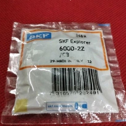 Bearing 6000ZZ / 6000 ZZ C3 SKF