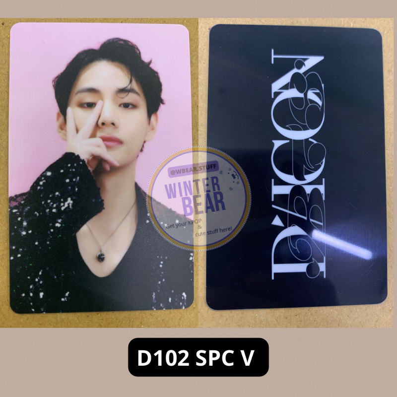 PC/photocard special dicon 102 V Taehyung BTS official