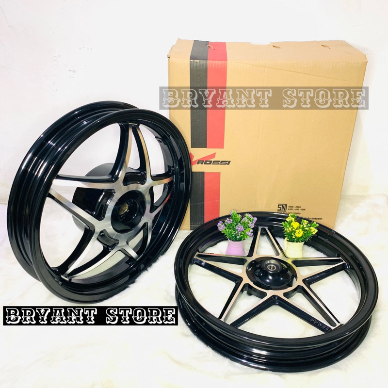 ROSSI VELG VENOM ORBIT VARIO 125 VARIO 150 PCX CBU MIO SPORTY MIO J MIO SMILE FINO 110 RING 14 185/215 PALANG BINTANG V SPEED VELEK VROSSI VROSI ROSI ORBITS VARIO 110 BEAT SCOOPY GENIO SPACY VARIO110 VARIO125 VARIO150 MOTOR HONDA YAMAHA
