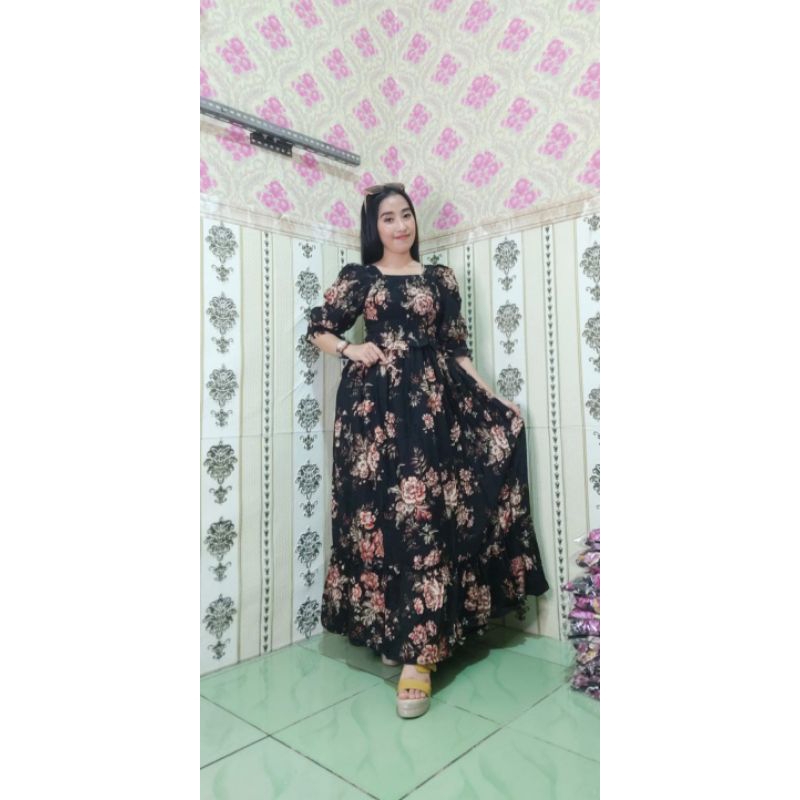 dress smook bunga