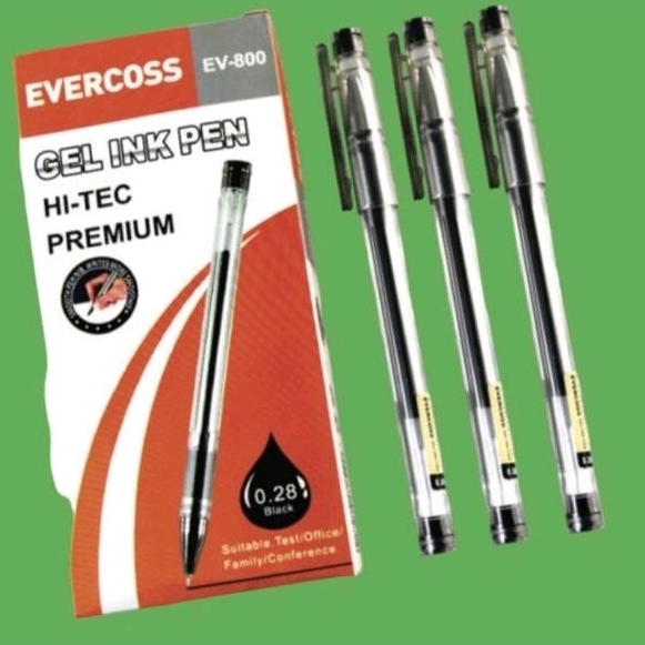 

PULPEN GEL EV-800 EVERCOSS/0.28 mm