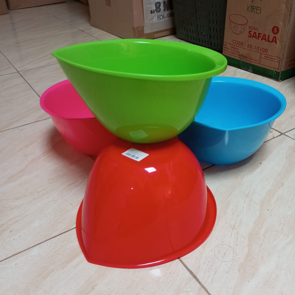 baskom adonan kue / baskom adonan kue mixer plastik / Lion star Baskom Adonan Baskom Plastik Egg Bow